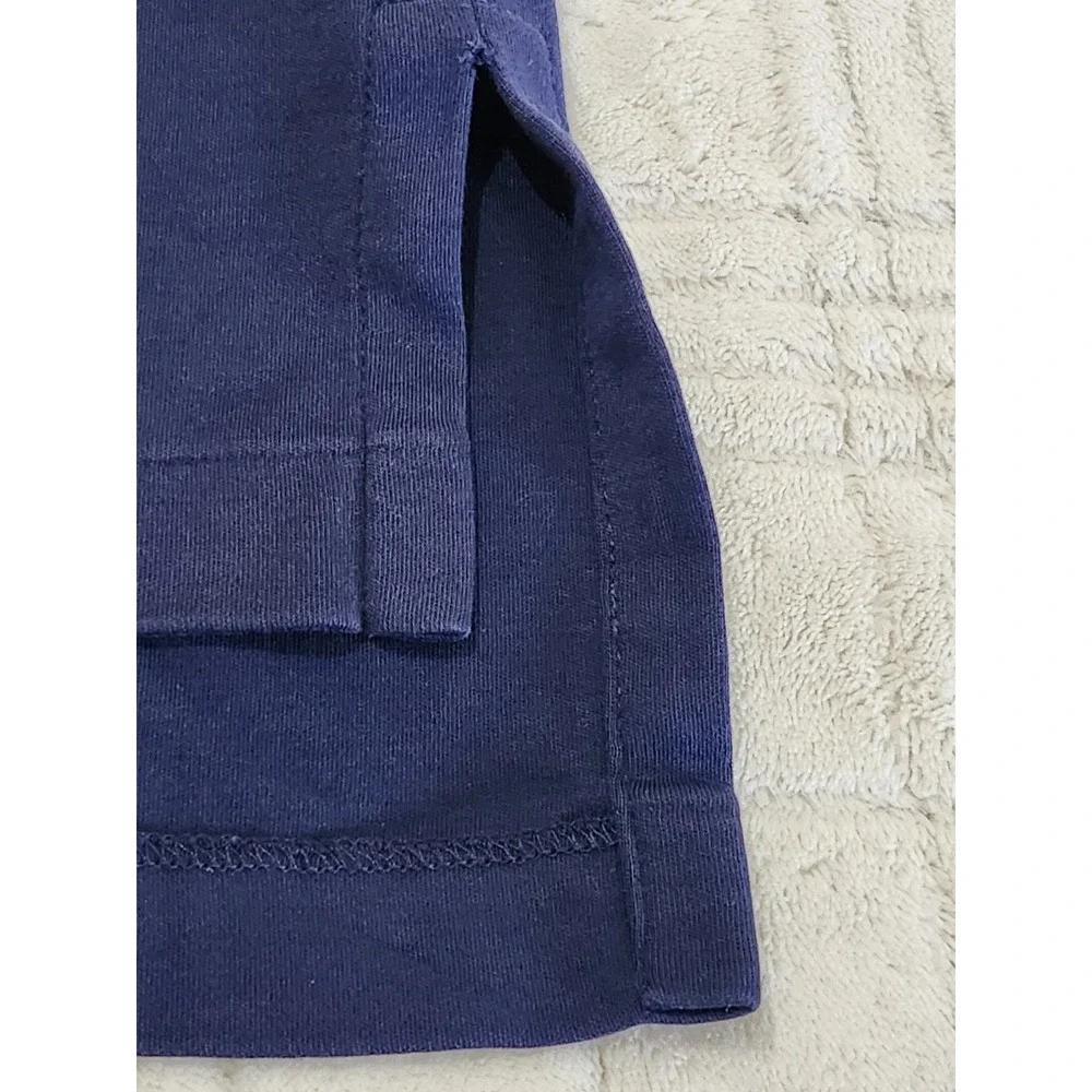 Polo Ralph Lauren Men's Large‎ Navy  Cotton Short Sleeve Polo Shirt Pony Logo